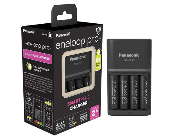 ENELOOP SMARTPLUS CHARGER WITH AAX4 PRO BATTERY